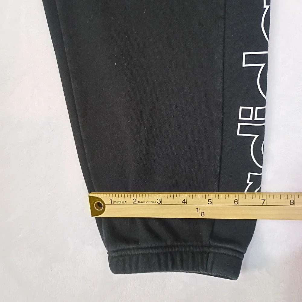 Adidas Mens XL Tapered Cuff 3-Stripes Jogger Sweatpants Pants Black‎ GT9435